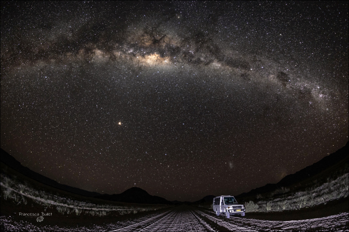 African sky. Namibia, Naukluft National Park
